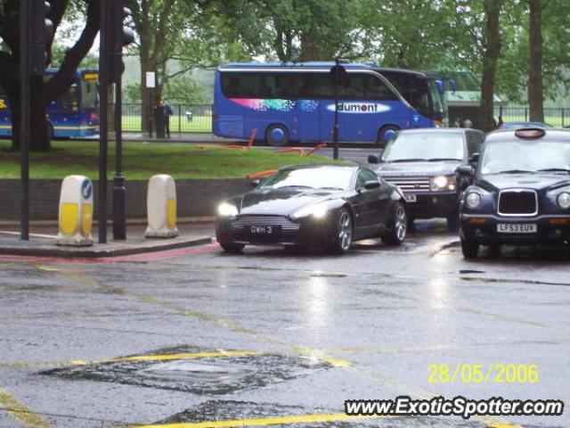 Aston Martin Vantage spotted in Park Lane, London, United Kingdom
