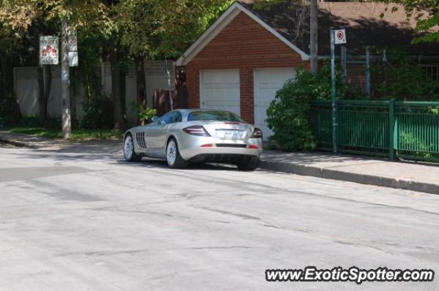 Mercedes SLR spotted in Toronto, Canada