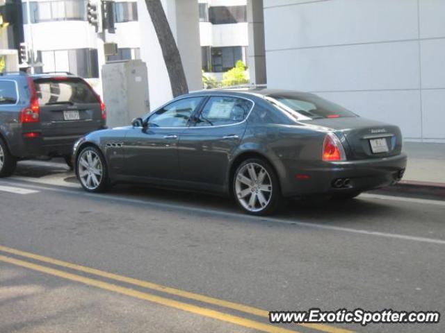 Maserati Quattroporte spotted in Beverly Hills, California