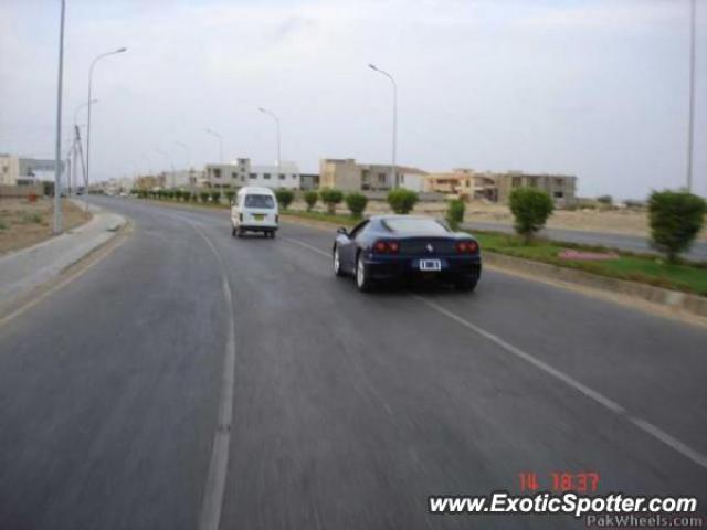 Ferrari 360 Modena spotted in Karachi, Pakistan