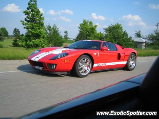Ford GT spotted in Springfield, Illinois