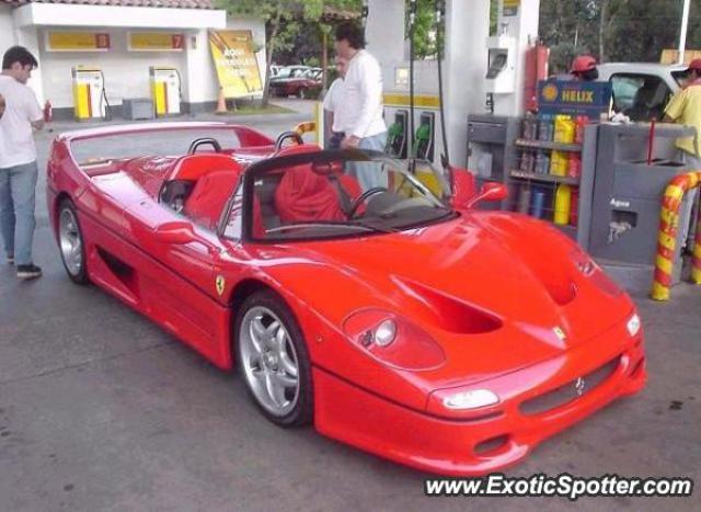Ferrari F50 spotted in Santiago, Chile