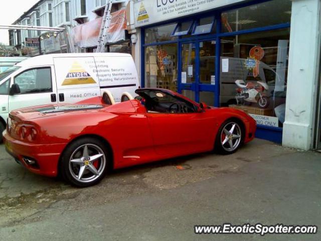 Ferrari 360 Modena spotted in Hornchurch, United Kingdom