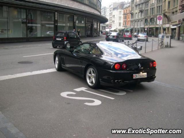 Ferrari 575M spotted in Zurich, Switzerland