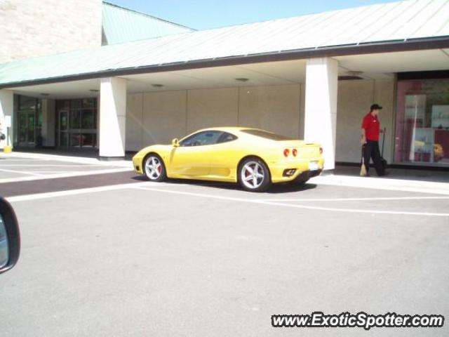 Ferrari 360 Modena spotted in Glenview, Illinois