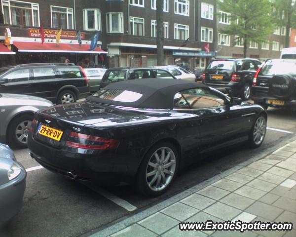 Aston Martin DB9 spotted in Amsterdam, Netherlands
