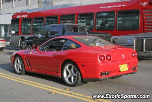 Ferrari 550 spotted in Beverly Hills, California