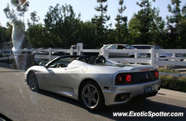 Ferrari 360 Modena spotted in Hidden Hills, California