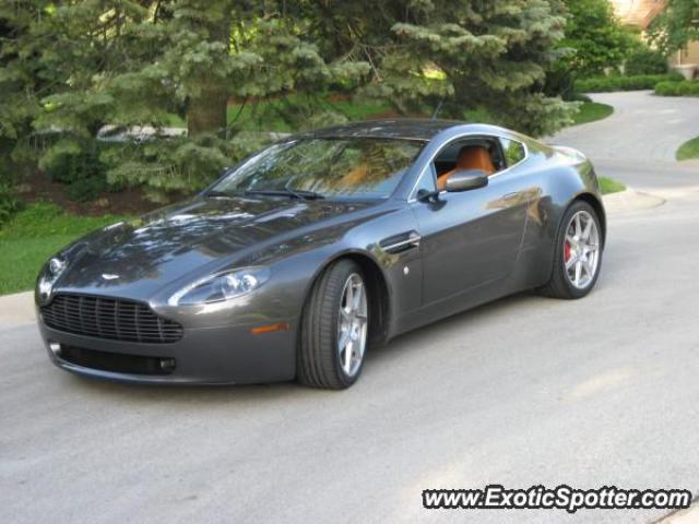Aston Martin Vantage spotted in Oak Brook, Illinois