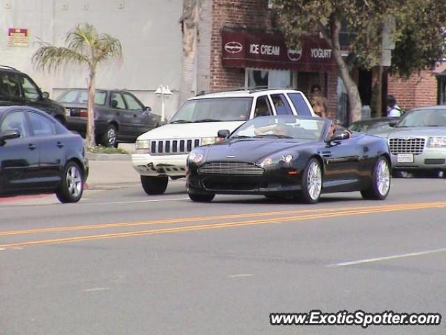 Aston Martin DB9 spotted in Laguna Beach, California