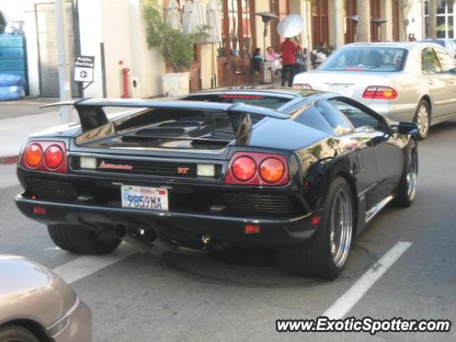 Lamborghini Diablo spotted in Beverly Hills, California