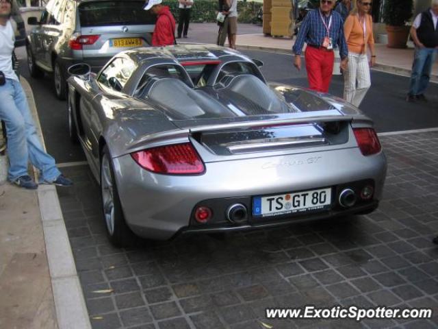 Porsche Carrera GT spotted in Monte carlo, Monaco
