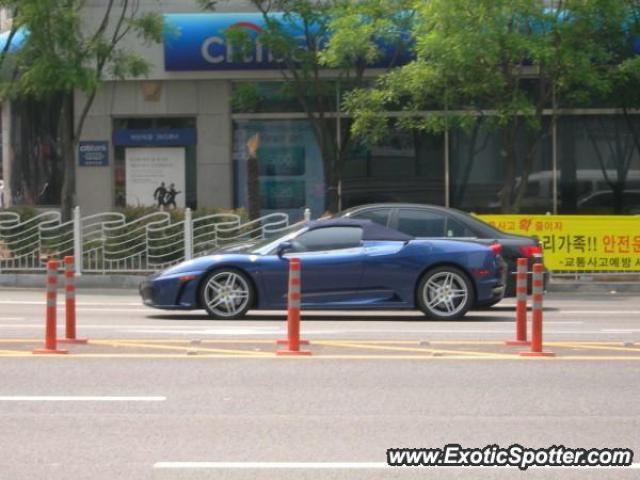 Ferrari F430 spotted in Busan, South Korea