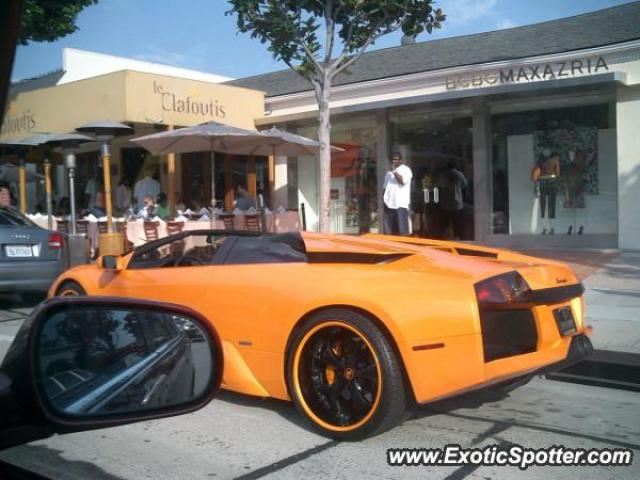 Lamborghini Murcielago spotted in Hollywood, California