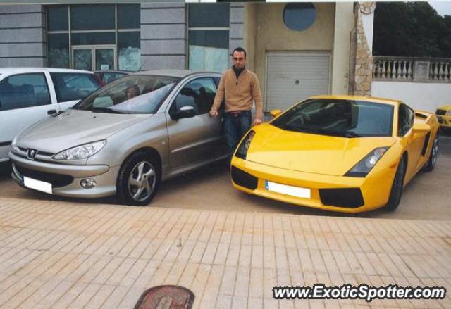 Lamborghini Gallardo spotted in L-Escala, Spain