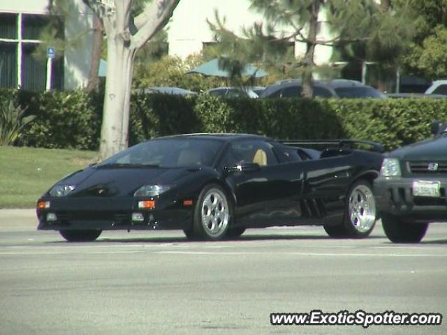 Lamborghini Diablo spotted in Irvine, California