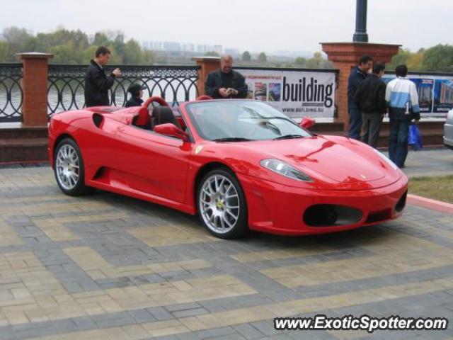 Ferrari F430 spotted in Moscow, Russia