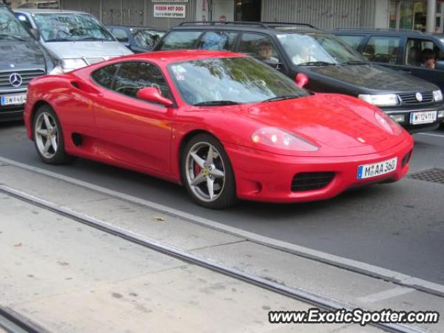 Ferrari 360 Modena spotted in Vienna, Austria