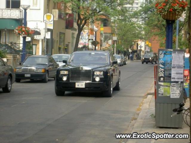 Rolls Royce Phantom spotted in Toronto, Canada