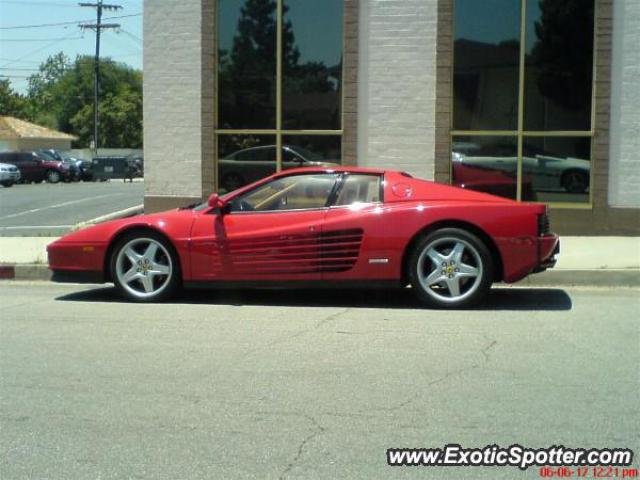 Ferrari Testarossa spotted in Pasadena, California