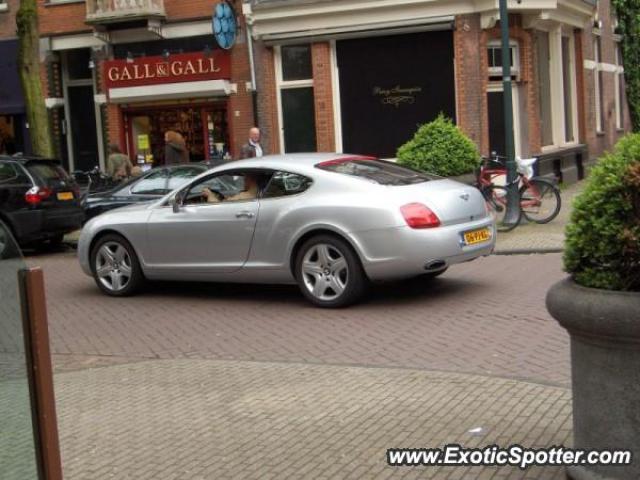 Bentley Continental spotted in Amsterdam, Netherlands