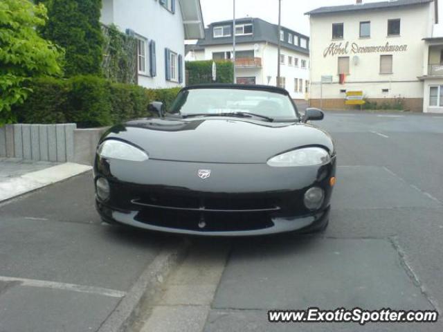 Dodge Viper spotted in Odenhausen, Germany