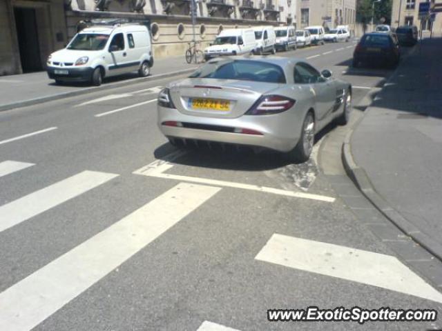 Mercedes SLR spotted in Nancy, France