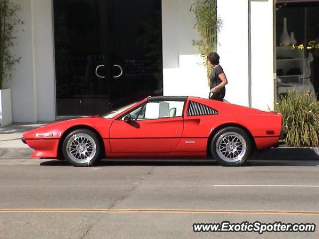 Ferrari 308 spotted in Beverly Hill, California