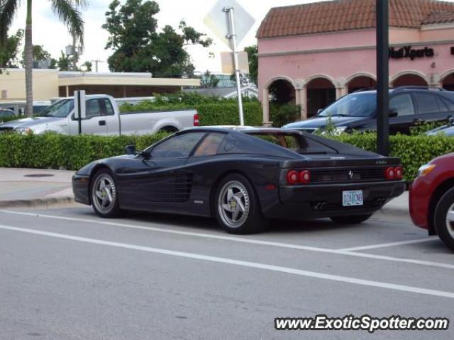 Ferrari Testarossa spotted in Boca Raton, Florida