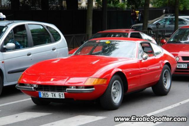 Ferrari Daytona spotted in Paris, France