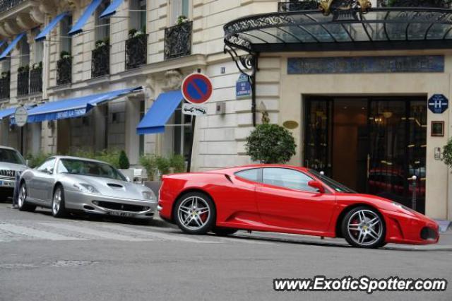 Ferrari F430 spotted in Paris, France