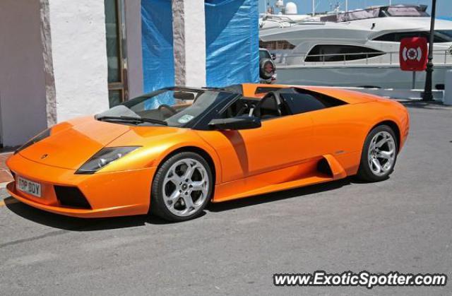Lamborghini Murcielago spotted in Puerto Banus, Spain