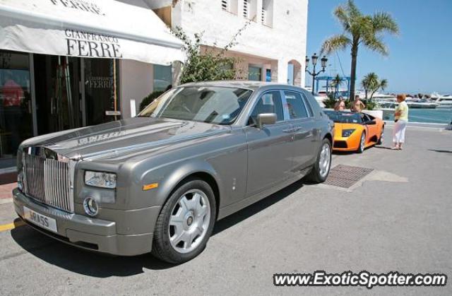 Rolls Royce Phantom spotted in Puerto Banus, Spain