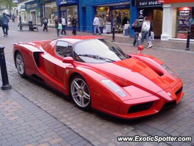 Ferrari Enzo spotted in Preston, United Kingdom