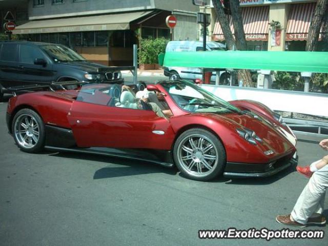 Pagani Zonda spotted in Monte Carlo, Monaco