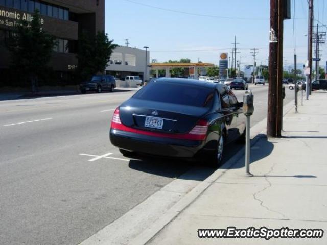 Mercedes Maybach spotted in Sherman Oaks, California
