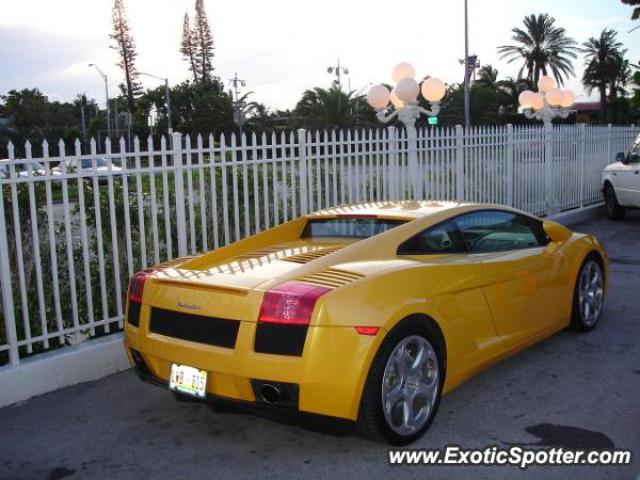 Lamborghini Gallardo spotted in Surfside, Florida