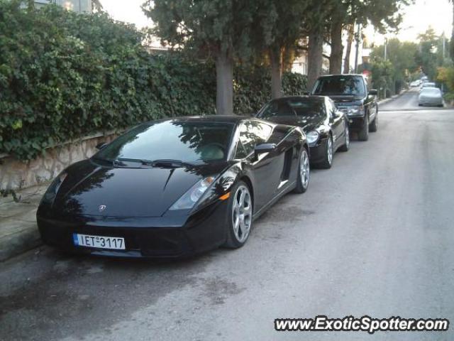 Lamborghini Gallardo spotted in Athens, Greece