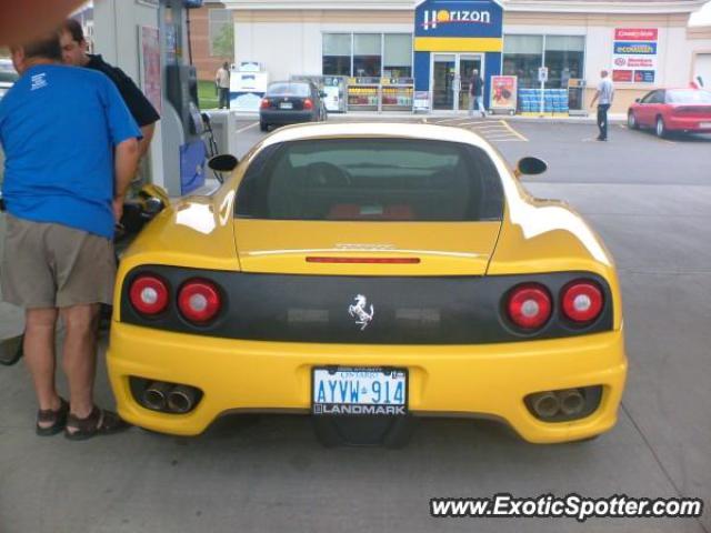 Ferrari 360 Modena spotted in Thornhill, Canada
