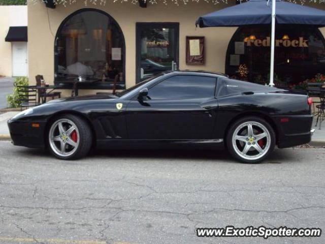 Ferrari 575M spotted in Boca Raton, Florida