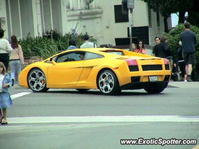Lamborghini Gallardo spotted in Laguna Beach, California