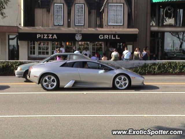 Lamborghini Murcielago spotted in Laguna Beach, California