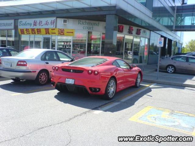 Ferrari F430 spotted in Richmond Hill Ontario, Canada