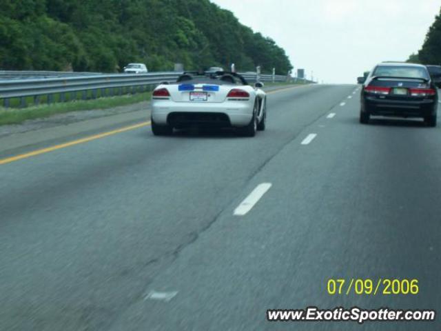 Dodge Viper spotted in Somewhere in, New Jersey