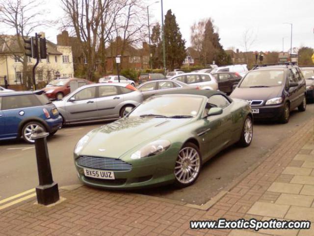 Aston Martin DB9 spotted in Solihull, United Kingdom