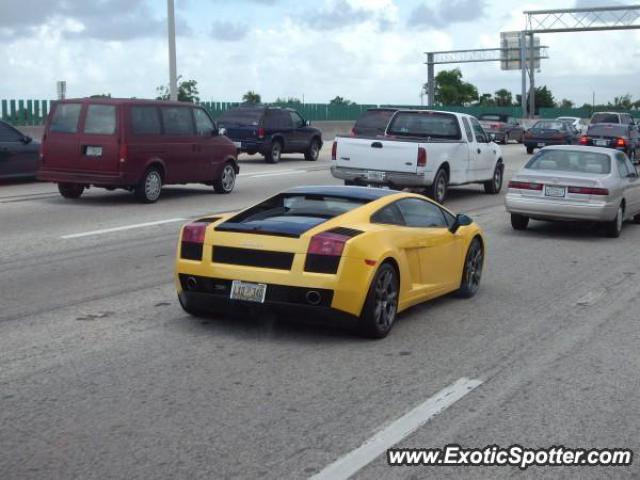 Lamborghini Gallardo spotted in Pompano Beach, Florida