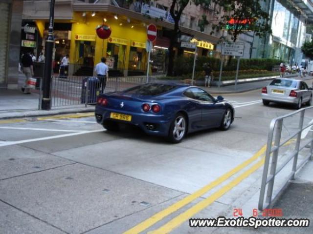 Ferrari 360 Modena spotted in Hong kong, China