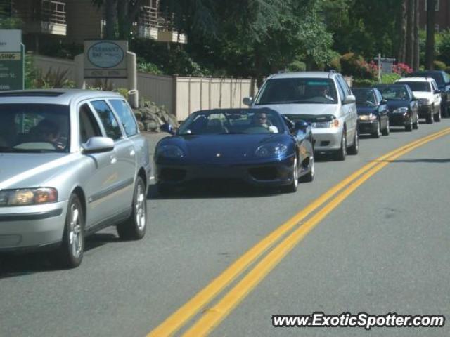 Ferrari 360 Modena spotted in Kirkland, Washington