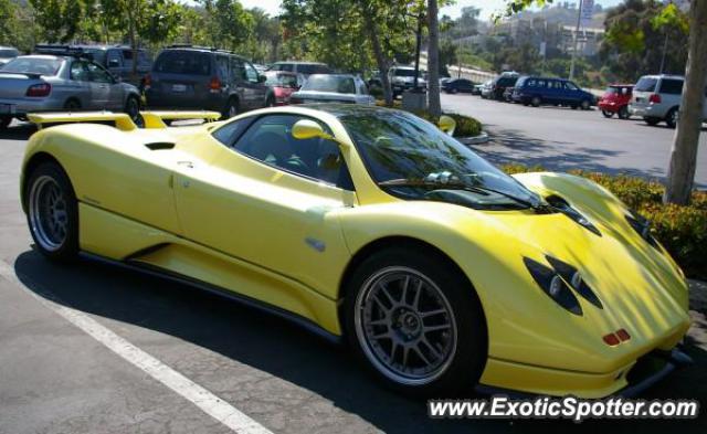 Pagani Zonda spotted in Malibu, California