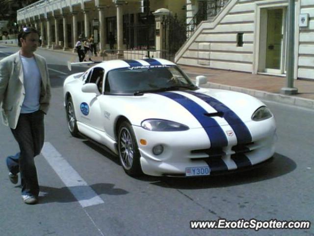 Dodge Viper spotted in Monaco, Monaco